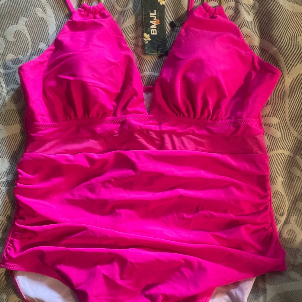 Pink One-Piece Swimsuit